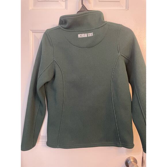 Spartans Michigan State 1/4 Zip Womens pullover - Picture 2 of 3